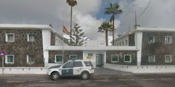Arrested for slashing tyres in San Bartolomé