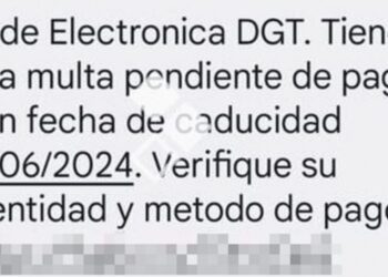 Traffic fine scam warning