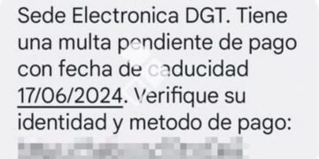 Traffic fine scam warning