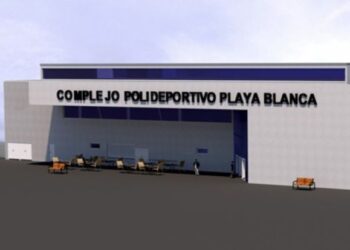Playa Blanca sports centre nearly complete