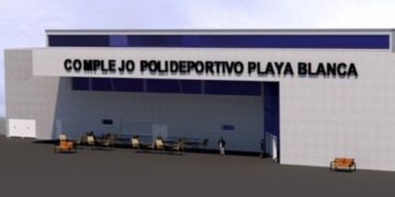 Playa Blanca sports centre nearly complete
