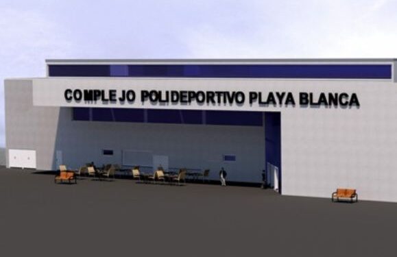 Playa Blanca sports centre nearly complete