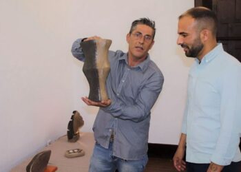 Stonework exhibition on display in Yaiza