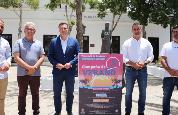 Yaiza summer sports campaign