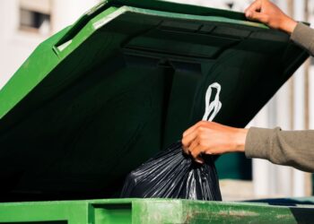 Surveillance cameras at waste collection points in Puerto del Carmen