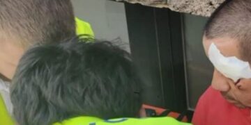 Taxi driver attacked during argument