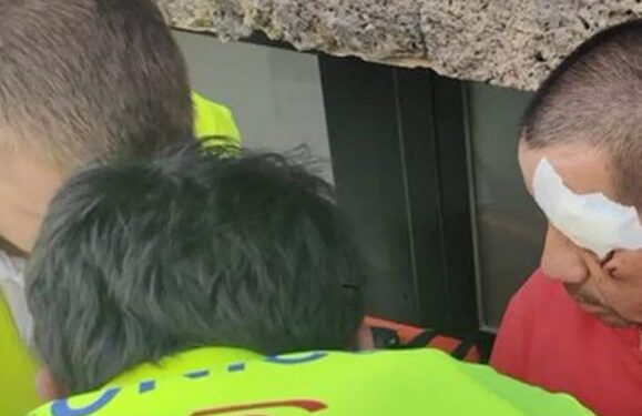 Taxi driver attacked during argument
