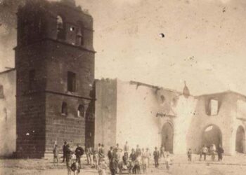 The Teguise church fire of 1909