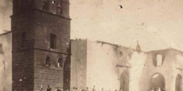 The Teguise church fire of 1909