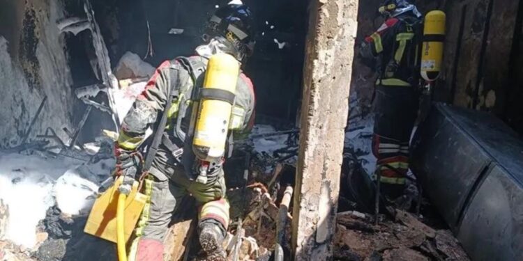 Three fires in Arrecife last weekend