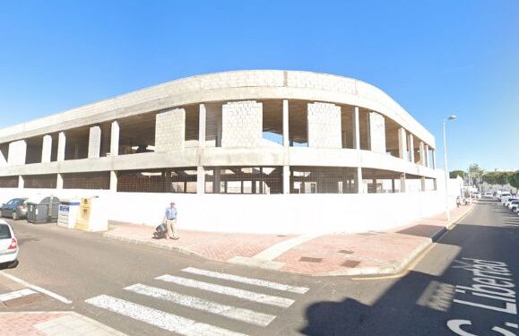 Tías carpark progress