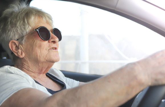 Tightening up on older drivers