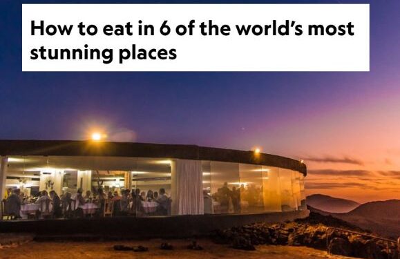 Timanfaya restaurant named in National Geographic