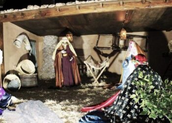 Christmas market preparations