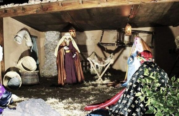 Christmas market preparations