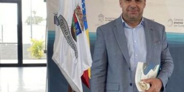 Tourist information desk at new port