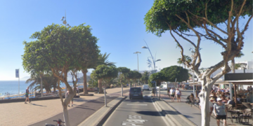 Tourists fight in Puerto del Carmen