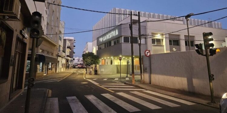 PSOE denounces the traffic lights in Arrecife