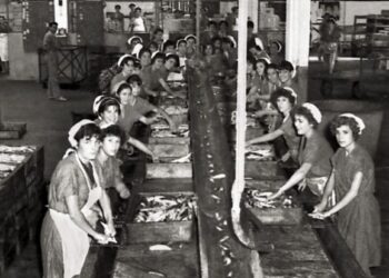 Tribute to the sardine packers