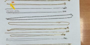 Two people arrested for jewellery shop robbery in Costa Teguise
