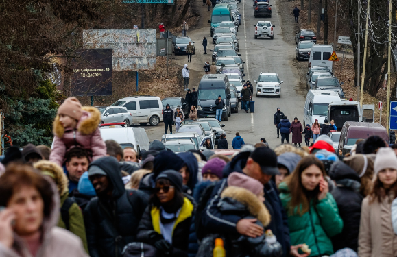 Ukrainian refugees welcome