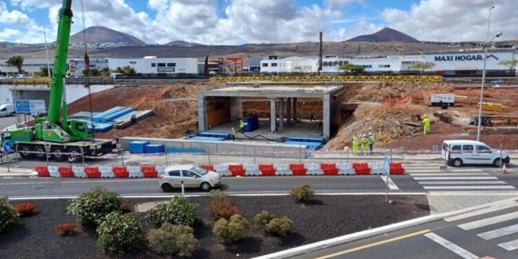 Playa Honda underpass making good progress