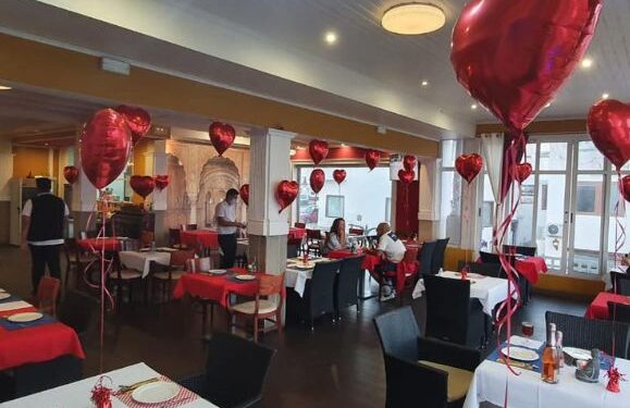 Valentine’s Day meal at Indian Delights
