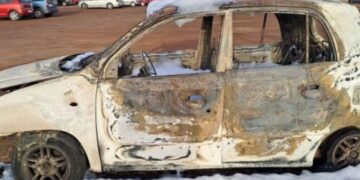 Vehicle fires in Arrecife