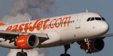 Violent passengers force landing