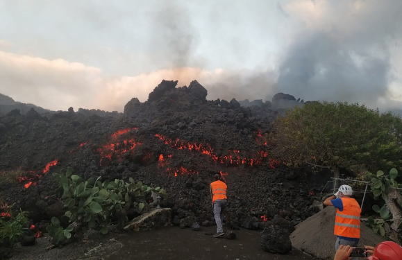 La Palma eruption: one week later