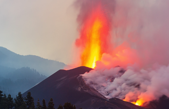 Name the volcano