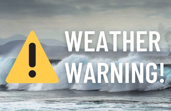 Weather warnings from today