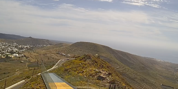 Webcam installed at Mirador de Haría