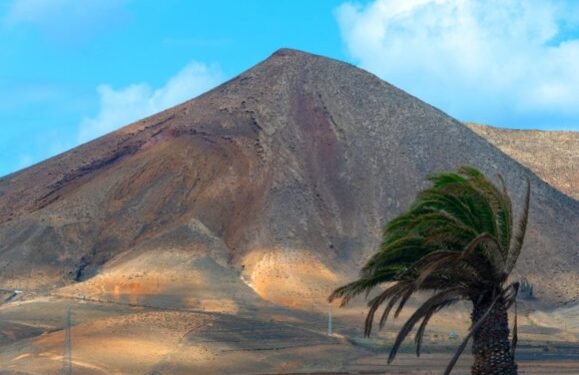 80km/h winds on Lanzarote