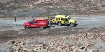 Woman rescued in La Graciosa