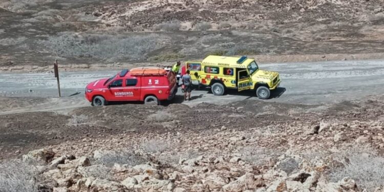 Woman rescued in La Graciosa
