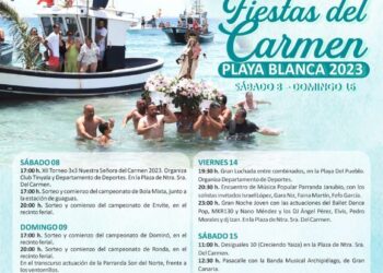 Yaiza fiestas programme