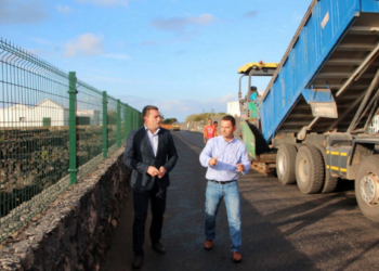 1.3 million euros road works progress in Yaiza