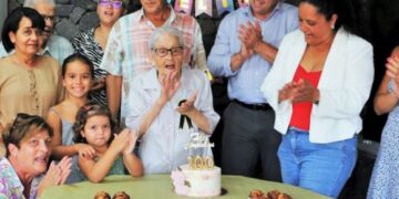 Yaiza resident celebrates 100th birthday