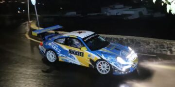 Yaiza enjoys rally race