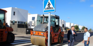 Yaiza roadworks